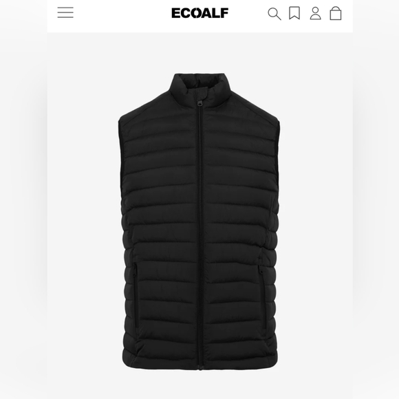 NWT Ecoalf Men's Cardiff Insulated Puffer Vest - Picture 11 of 13